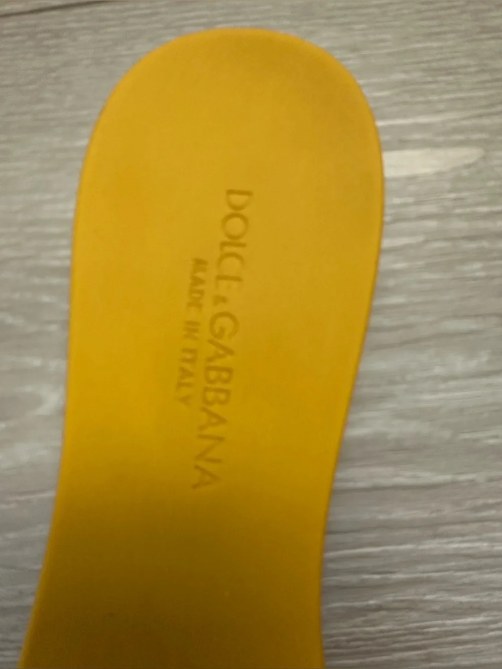 Dolce & Gabbana Cut-Out DG Rubber Sandals - Picture 7 of 15